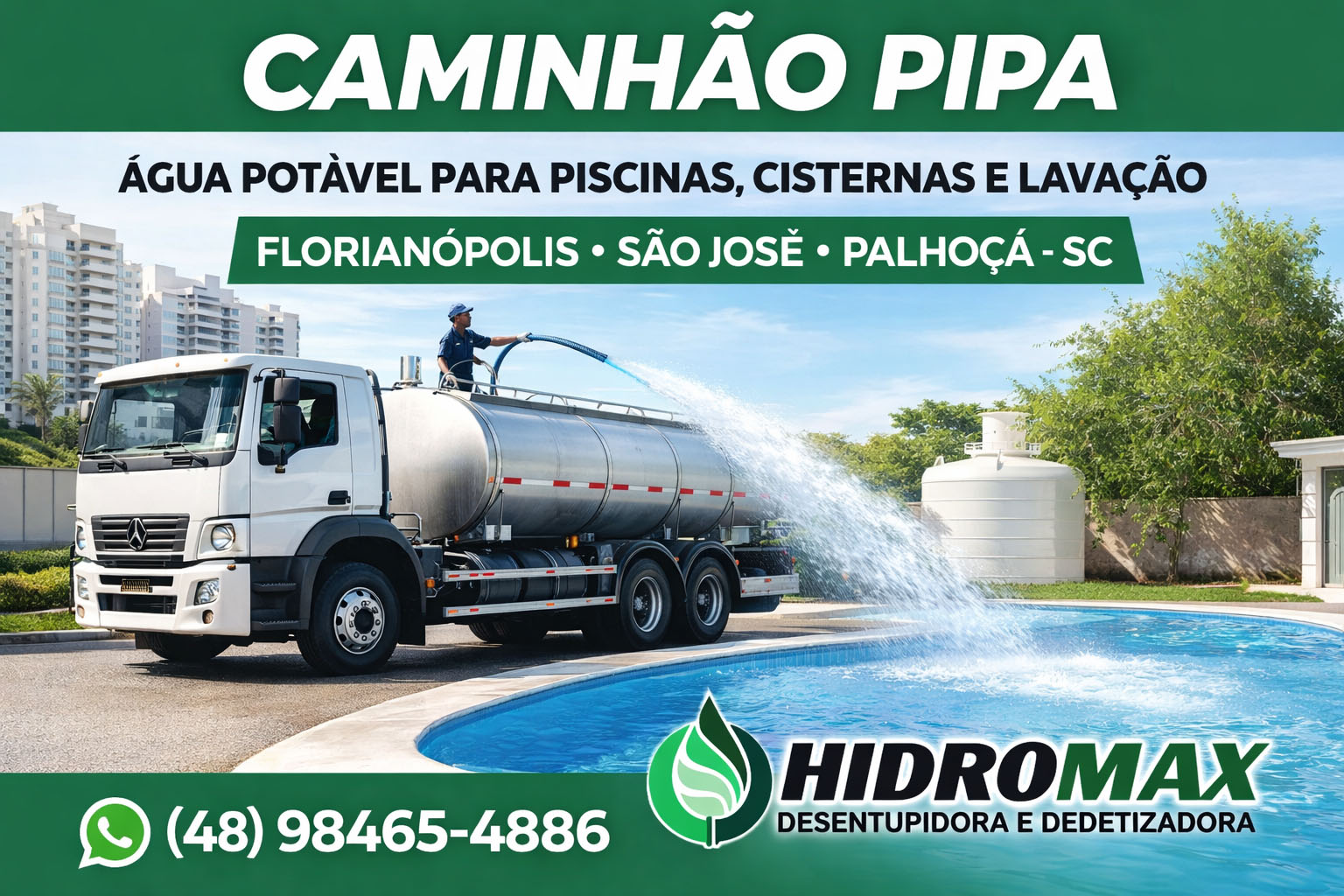 Caminhão Pipa em São José - SC